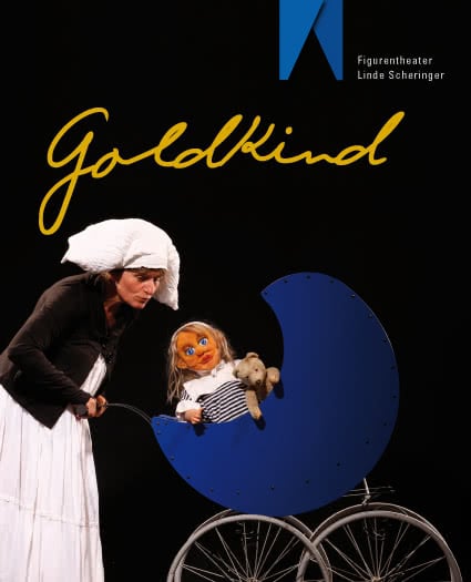 Werbeplakat -Goldkind